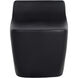 Ledger 25.5 inch Black Outdoor Stool
